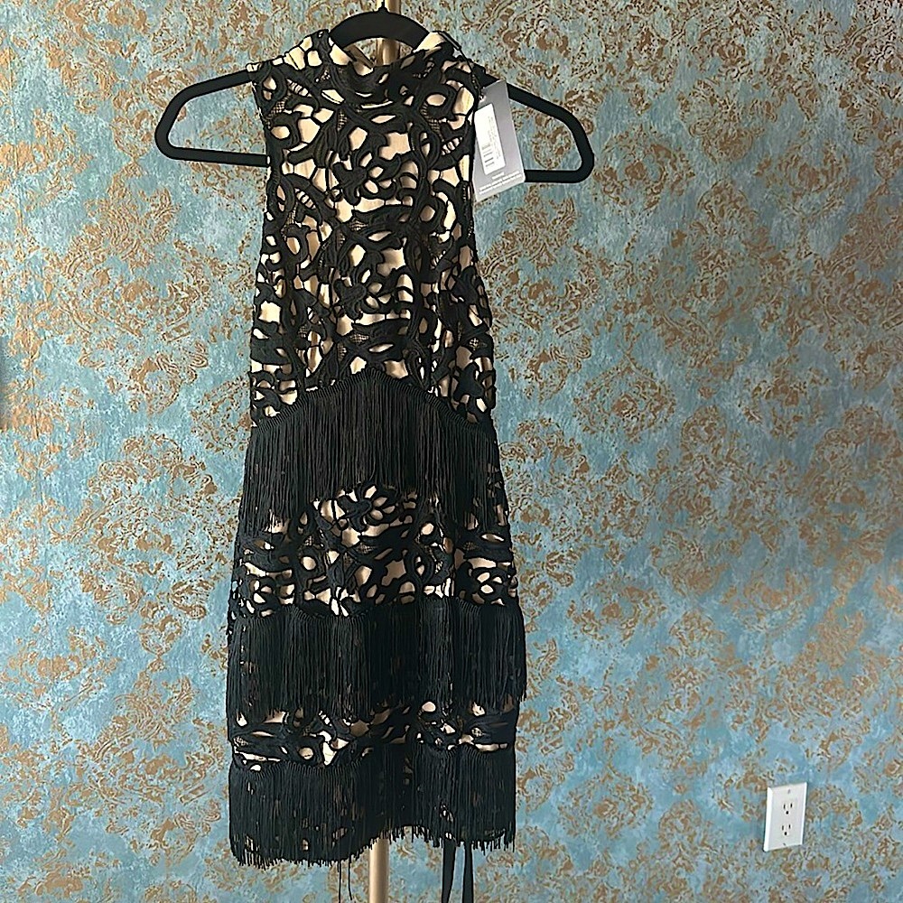 Lace & Tassel Dress
